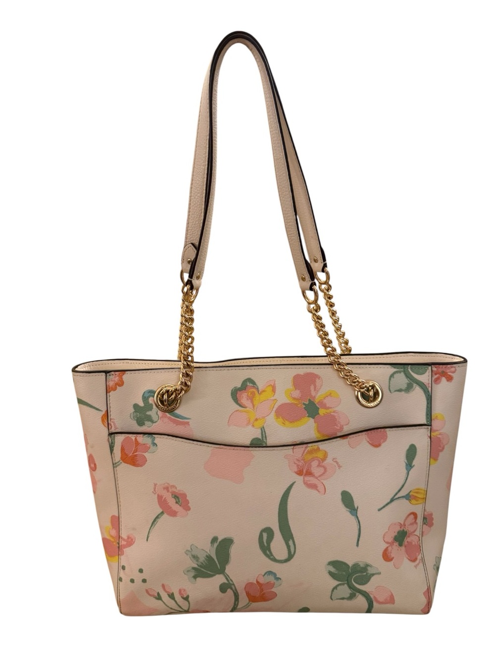 Coach Cammie Chain Tote in Floral Cluster Print 2022 - Picture 4 of 13